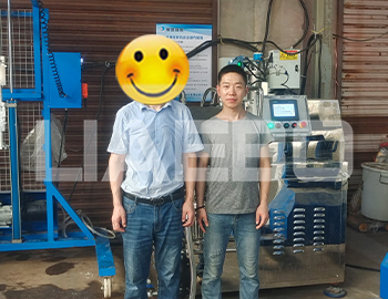 南通某技術(shù)有限公司30L砂磨機調(diào)試成功